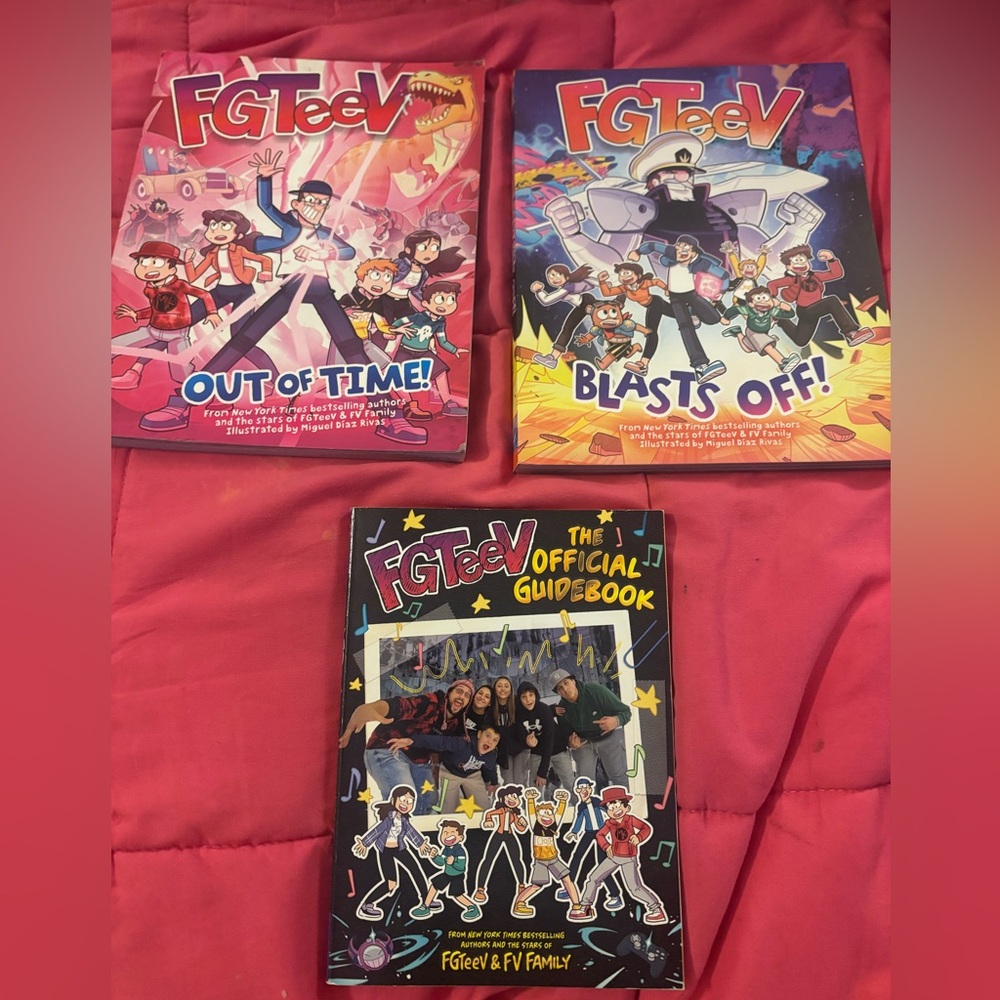 FGTEEV out of Time book
